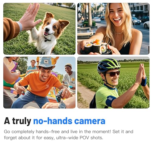 128GB FHD 1080P Mini Body Camera, Wearable Action Body Cam, Thumb Size Hands Free Recording Body Worn Camera, Premium Portable Camcorder Mount Anywhere for Work, Travel, Pet Walking (Black) - Image 7