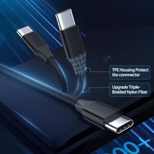 Type C Cable USB Wall Charger for Kindle E-reader,Fire HD 10 9th 11th Generation,8 10th Gen,8 Plus Kids Edition(2019,2020,2021),Pro,2022,Max 11 2023.USB-C Charging Cord Power Adapter for Amazon Tablet