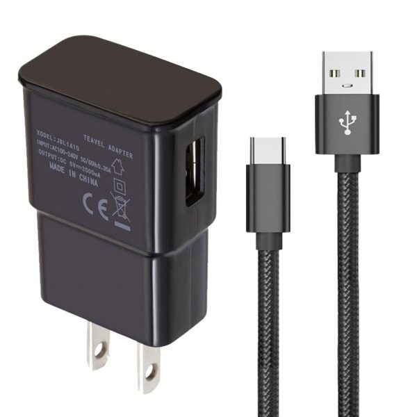 2 Pack Charger Cord Replacement for Amazon Fire TV Stick, Fire Tablet, Compatible with Samsung Android Phone AC/DC Home Wall Adapter Cable - Image 6