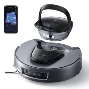 3i G10+ Robot Vacuum and Mop with Quiet Internal Debris Compression, 60 Days Hands-Free, Extendable Brush and Mopping Pad for Corners & Edges, 18,000 Pa Suction, Flagship-Level Obstacle Avoidance