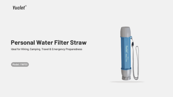 4 Pack Water Filter Straw, Portable Personal Water Filtration System, Water Purifier Survival, Emergency Preparedness for Camping Hiking Drinking Travel Hunting and Family Outing - Image 8