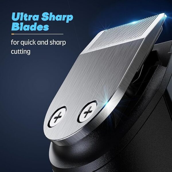 40 Precisions Electric Trimmer for Beard, Face, Mustache, Body and Ear Hair Grooming and Styling, Multi-Series Men’s Waterproof Grooming Kit - Image 6