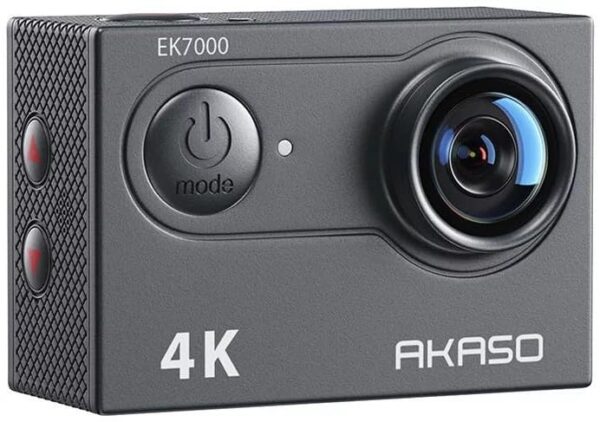 AKASO EK7000 4K30FPS 20MP WiFi Action Camera with EIS Ultra HD 131FT Waterproof Underwater Camera Remote Control 4X Zoom Support External Microphone Black - Image 5