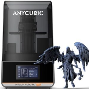 ANYCUBIC 14K Resin 3D Printer Photon Mono M7 Pro with COB LighTurbo 3.0, 170mm/h Ultra High Speed& 10.1” Mono LCD, Heating Temperature Control, Printing Size of 8.78”x4.95”x9.05”