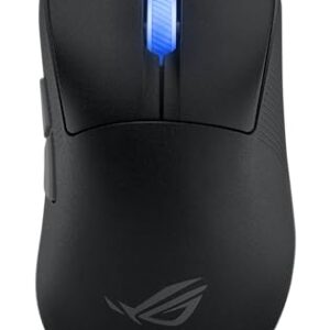 ASUS ROG Keris II Ace Wireless Gaming Mouse, 54g Lightweight, AimPoint Pro 42K Optical Sensor, Optical Micro Switches, SpeedNova Wireless, ROG Polling Rate Booster, Esports & FPS Gaming, Black
