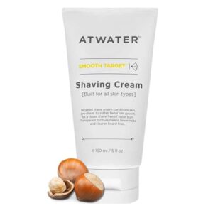 ATWATER Mens Shaving Cream, Pre- Shave & Shave Cream in One, Knick-Free and Irritation Free Protection – Sensitive Skin Shaving Cream for Men – 5 oz