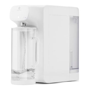 Airthereal Reverse Osmosis Countertop Water Filter with Premium Glass Pitcher – 5 Stage Purification for Safe Drinking, No Installation RO Filtration, Purified Water Dispenser, Pristine Lite3