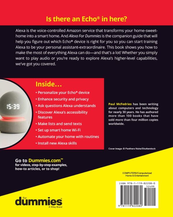 Alexa For Dummies (For Dummies (Computer/Tech)) 2nd Edition - Image 3
