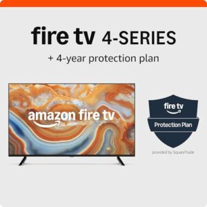 Amazon Fire TV 50″ 4-Series, 2024 release, with 4-Year Protection Plan