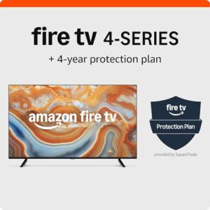 Amazon Fire TV 55″ 4-Series, 2024 release, with 4-Year Protection Plan