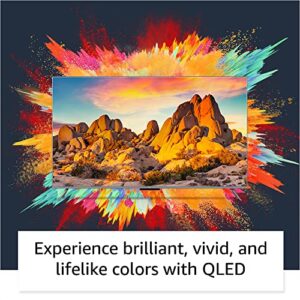 Amazon Fire TV 65″ Omni QLED Series 4K UHD smart TV + 4-Year Protection Plan
