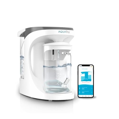 AquaTru Carafe Smart | Countertop Water Purifier for PFAS and Other Contaminants with Exclusive 4-Stage Ultra Reverse Osmosis Technology (No Plumbing or Installation Required) | BPA Free - Image 2
