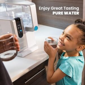 AquaTru Classic Alkaline Countertop Water Filter System for PFAS & Other Contaminants with 4-Stage Ultra Reverse Osmosis Technology (No Installation Required) (AquaTru Classic Alkaline)