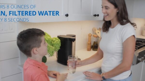 Aquasana Countertop Water Filter System for Drinking Water - Clean Water Machine - Removes 97% of Chlorine from Tap Water - Compact Water Filtration for Kitchen - Filtered Water Dispenser - Image 8
