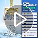 Bathtub Water Filter for Baby & Family, KDF-55 Bath Filter Removes Most Chlorine, Lead, Fluoride and Heavy Metals | Softens Hard Water, Improves Skin, Hair and Nails | Upgrade Bath Filter for Tub - Image 8