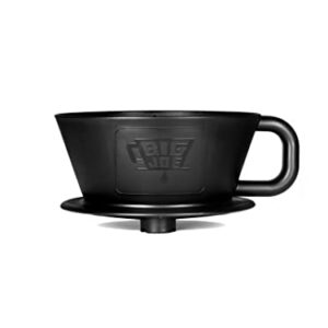 Big Joe® Large Pour Over Coffee Maker w/ 50 Filters, Brews from 12 up to 75 Ounces, Fits Any Drinkware, Dishwasher Safe, Made in USA