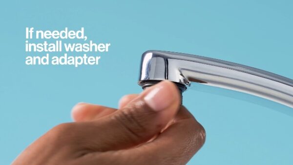 Brita Faucet Mount Water Filter System, Chrome, No-Wait Filtration, Easy Install, Multi-Use Tap Water Filter for Kitchens, Bathrooms & Small Spaces - Image 8