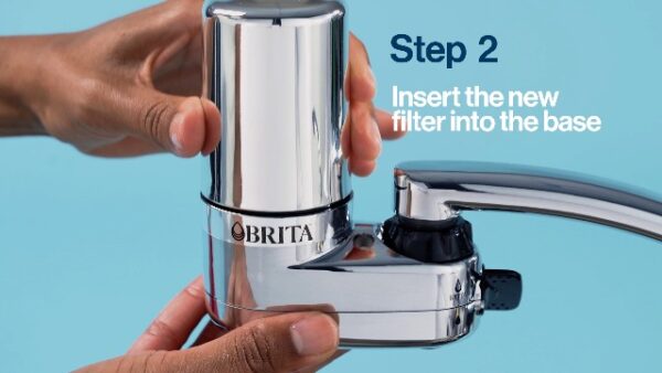 Brita Replacement Water Filter for Faucet Mount, Removes 99% of Lead, Sink Filtration System, White, 3 Count - Image 8
