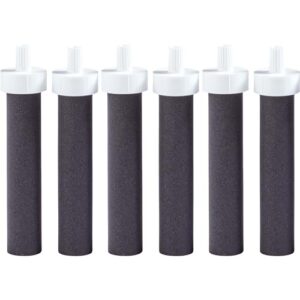 Brita Water Bottle Replacement Filters, BPA-Free, Replaces 1,800 Plastic Water Bottles a Year, Lasts Two Months or 40 Gallons, Includes 6 Filters