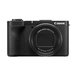 Canon PowerShot V1, Hybrid Camera, Built-in Ultra-Wide-Angle Zoom Lens, 4K Video, Vlogging, Live Streaming, Content Creation, Compact Design