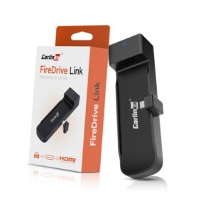 Carlinkit FireDrive Link – Convert Wired CarPlay to HDMI for Fire TV Stick Streaming, Car Entertainment Solution, Compatible with Fire TV Stick Only, Quick and Easy Setup, Plug & Play