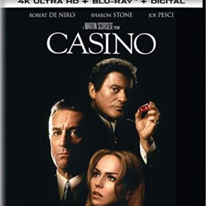 Casino – 4K Ultra HD + Blu-ray + Digital [4K UHD]