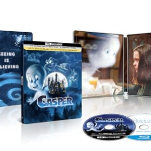 Casper – 30th Anniversary Limited Edition Steelbook 4K Ultra HD + Blu-ray + Digital
