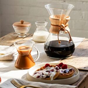 Chemex Pour-Over Glass Coffeemaker – Classic Series – 6-Cup – Exclusive Packaging