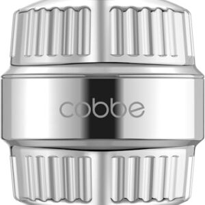 Cobbe HD HEAVY DUTY High Output Shower Filter – 99% REMOVAL Shower Head Filter for Hard Water, Heavy Metals, Chlorine and Harmful Substance, Improve your skin and hair – Chrome