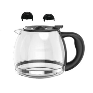 Coffee Machine Replacement 12-CUP Glass Pot, Compatible With Kitchenaid KCM1209 KCM1208 Cuisinart DCC 1220BKS, Capresso SG300, Gourmia GCM3260, Krups Essential Wamife Mueller 12 cups coffee machine