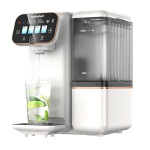 Countertop Reverse Osmosis Water Filter, UV 6 Stage RO Filtration System with Remineralization pH Balance, Portable Water Purifier for Kitchen, RV, Office, No Installation, B100