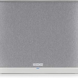 Denon Home 250 Wireless Smart Speaker – Mid-Size, Stereo Sound, Wi-Fi & Bluetooth, HEOS Built-in, Alexa Built-in, Siri & AirPlay 2, Spotify Connect, Multi-Room Support, White