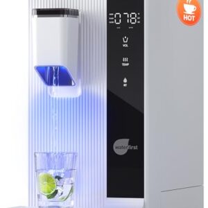 Dr.Water Countertop Reverse Osmosis System, 3S Instant Heat Portable RO Water Filter, NSF/ANSI 58 Certified, 5 Stages Filtration, No Installation, 4:1 Pure to Drain