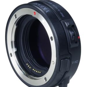 Drop-in Filter Mount Adapter EF-EOS R with Variable ND Filter for Canon EF/EF-S Lens to Canon EOS R RP R3 R5 R6 R7 R8 R10 R50 R100 C70 Cameras