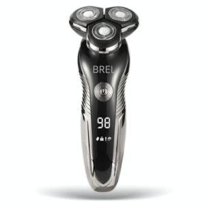 Electric Razor for Men- 4-in-1 Multifunctional Grooming Kit for Beard, Head, and Face – Waterproof Rotary Shaver with Travel Lock and Long Battery Life