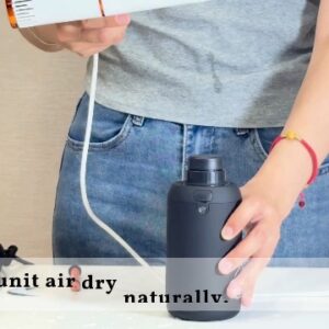 Portable Camping Water Purifier Dual 0.01 Micron Water Filtration System for Outdoor Backpacking, Hiking, Emergency – Dual Filters Version