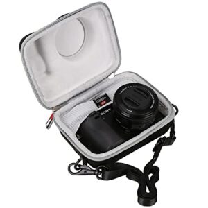 FBLFOBELI EVA Hard Portable Carrying Case for Sony Alpha a6000/a6400/a6600/a6100/a5100 Mirrorless Digital Camera (Case Only)