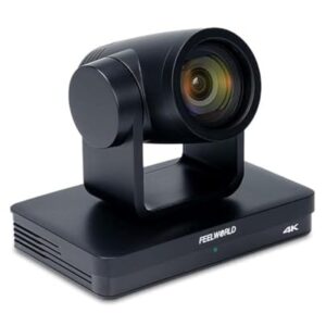 FEELWORLD UHD4K12X 4K PTZ Camera Simultaneous 3G-SDI/HDMI/USB/IP POE 12X Optical Zoom, Auto Focus SDI HDMI IP Remote Control