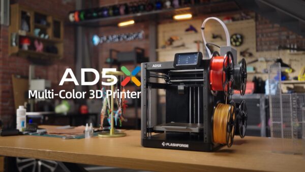 FLASHFORGE AD5X Multi-Filament 3D Printer Multi-Color Printing, 600mm/s Speed 1-Click Print with DIY IFS Creations, Full-Auto Calibration & Filament Backup, AD5X- Multi-Color Productivity Booster - Image 8