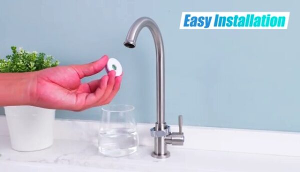 Faucet Water Filter for Sink, Rapid Flow - 400 Gallons Faucet Mount Water Filtration System for Tap Water, NSF Certified Reduces Chlorine & Bad Taste with 1 Replacement, T1 - Image 8
