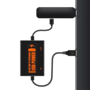 Fire Stick Power Adapter, USB Power Cable for Fire TV Stick, Streaming TV Sticks Directly from TV’s USB Port, 5V/2.1A for FireStick 2/3/4K/4K Max/Lite, Eliminates The Need for AC Adapter