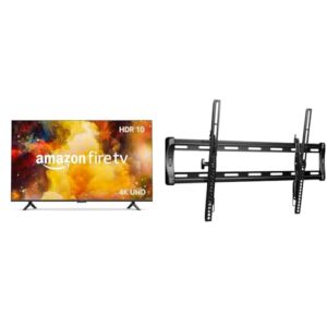 Fire TV Bundle: Includes Amazon Fire TV 55″ Omni Series 4K UHD smart TV & Made for Amazon Universal Tilting TV Wall Mount for 50-86″ TVs