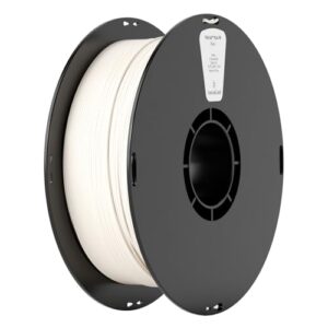 Flame Retardant PLA Filament 1.75mm,White FR PLA 3D Printer Filament,UL94-V0 Grade Halogen-Free Fire Retardant Material,Dimensional Accuracy +/- 0.03mm,1kg Spool (2.2lbs)