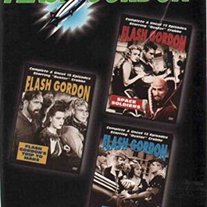 Flash Gordon: Box Set (Space Soldiers/Flash Gordon’s Trip To Mars/Flash Gordon Conquers The Universe) (3DVD)