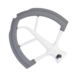 Flex Edge Beater for KitchenAid Bowl-Lift Stand Mixer – 6 Quart Flat Beater Paddle with Flexible Silicone Edges