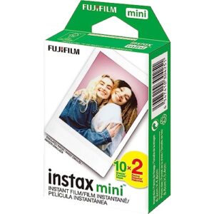 Fujifilm Instax Mini 100 Film for Fuji 7S 8 25 50S 90 300 Instant Camera, Share SP-1 White, Pack of 5