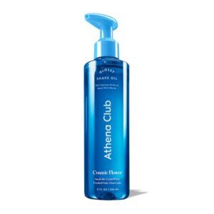 Glossy Shave Oil for Women – Cosmic Flower – 8 fl oz