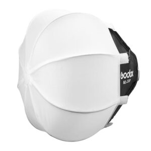 Godox Collapsible Lantern ML100Bi Softbox with Omnidirectional Beam Spread for Professional Photographers and Videographers (White)
