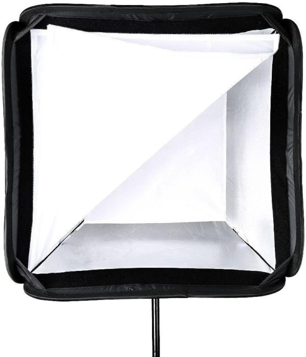 Godox Softbox 32"x32" Soft Light Modifier with Grid, S-Type Flash Bracket Bowens Mount Holder for Studio Flash Speedlight Photography Godox AD200Pro V860II V860III TT685II TT600 TT350 - Image 3