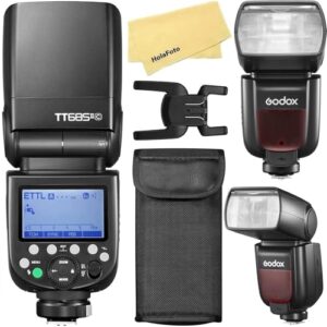 Godox TT685II-C TT685IIC Camera Flash for Canon Camera Flash Speedlite Speedlight Light, E-TTL 2.4G GN60 HSS 1/8000S,0.1-2.6s Recycle Time,330 Full Power Pops,TCM Instant Conversion,Quick-Release Lock